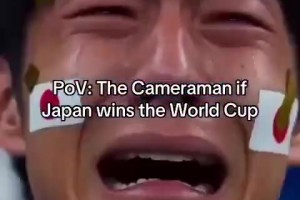 网友AI恶搞：假如日本拿了世界杯，英国转播方大概是这样的……