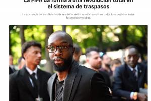 阿斯报:FIFA会议决议自2027年1月1日起,球员合同须包含强制解约金条款