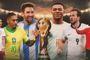世界杯48强球员身价：法国和英格兰以150亿欧元领先，西、葡、德位列前五，阿根廷第八，挪威第九