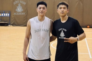 胡明轩与陆文博在杭州共同训练，海外专属训练团队量身打造特训方案