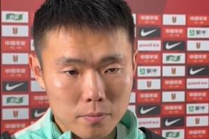 王上源表示：今日对场面的掌控出色，遗憾的是未能进球