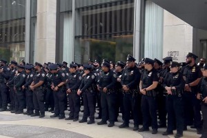 若进总决赛疯狂的球迷肯定会暴走！纽约已安排批量警察街头待命